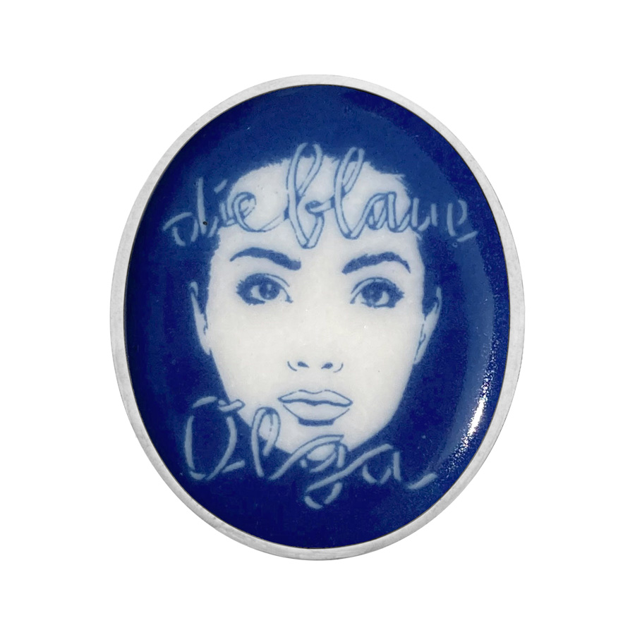 Kat Menschik "die blaue Olga" Blaue Olga